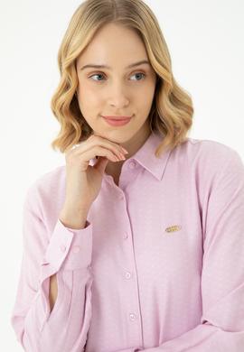 Kadın Manolya Uzun Kollu Gömlek - 50264189028