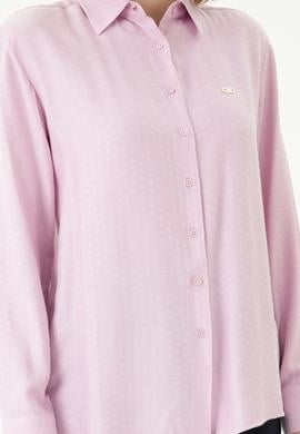 Kadın Manolya Uzun Kollu Gömlek - 50264189028