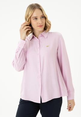 Kadın Manolya Uzun Kollu Gömlek - 50264189028