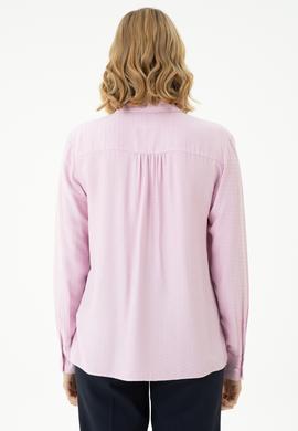 Kadın Manolya Uzun Kollu Gömlek - 50264189028