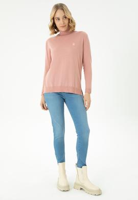 Kadın Pudra Basic Kazak - 50269012062