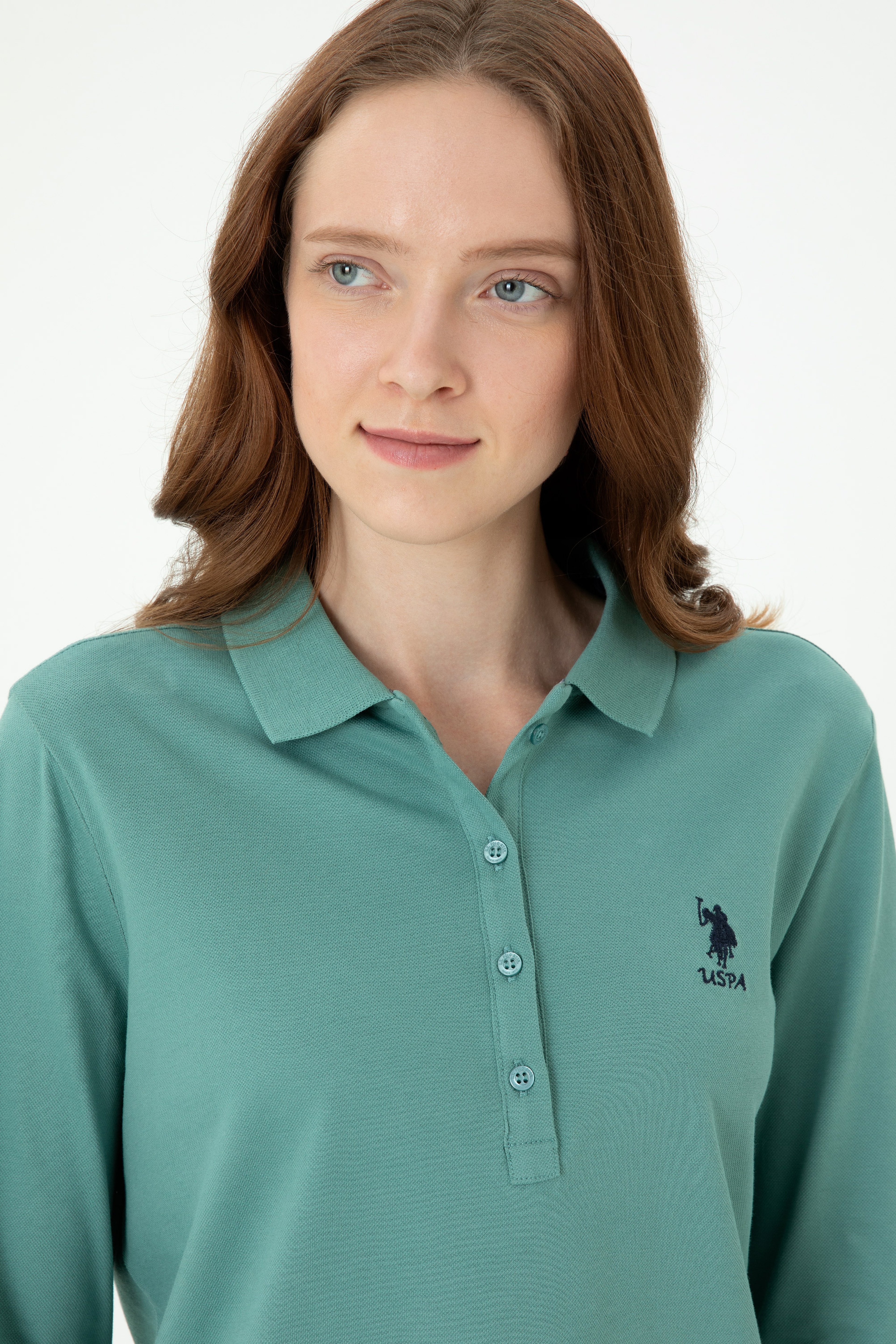 Kadın Mint Basic Sweatshirt