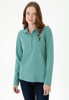 Kadın Mint Basic Sweatshirt - 50271573028
