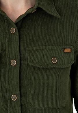 Kadın Haki Uzun Kollu Gömlek - 50271848003