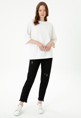 Kadın Taş Sweatshirt - 50272158004