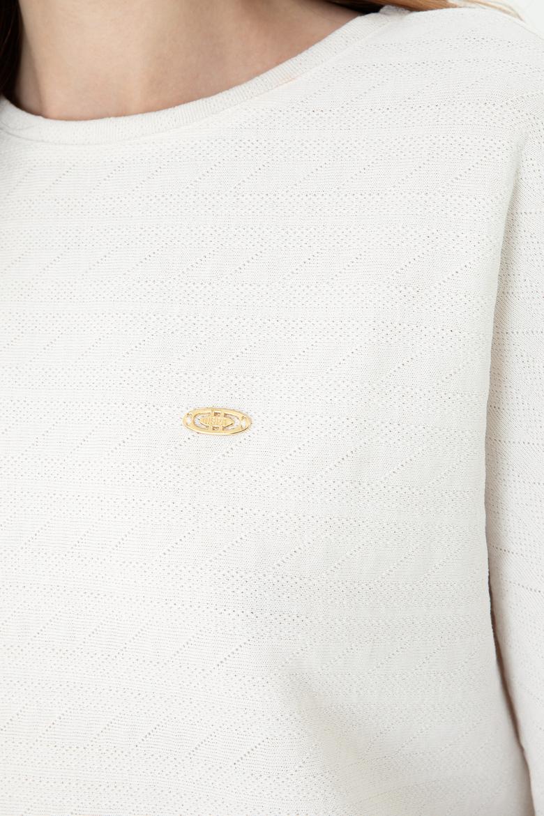 Kadın Taş Sweatshirt - 50272158004