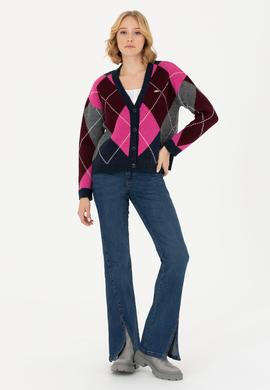 Kadın Mavi Jean Pantolon - 50272290003