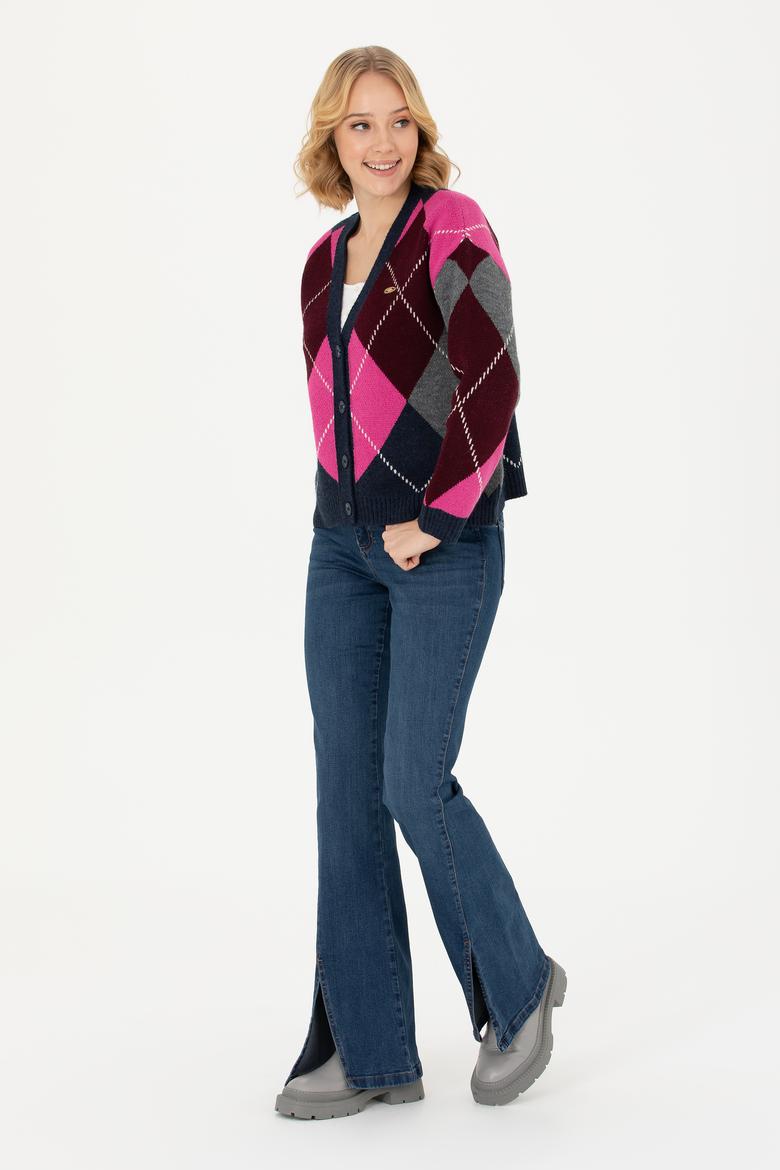 Kadın Mavi Jean Pantolon - 50272290003