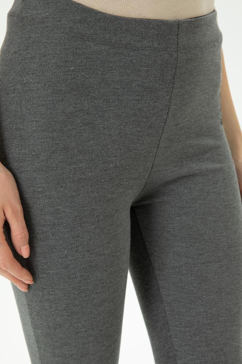 Kadın Antrasit Melanj Eşofman Altı - 50272998019