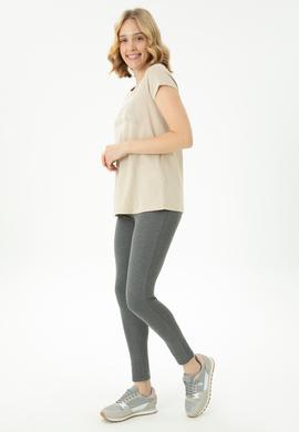 Kadın Antrasit Melanj Eşofman Altı - 50272998019