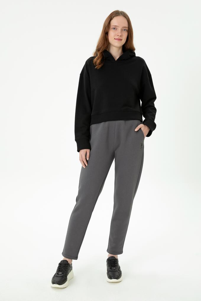 Kadın Antrasit Eşofman Altı