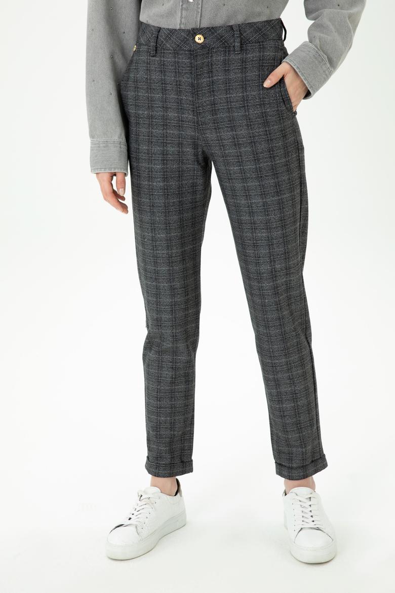 Kadın Gri Pantolon - 50275528003