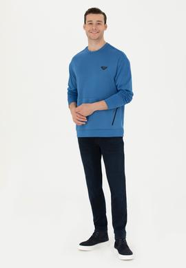 Erkek Saks Sweatshirt - 50277949031