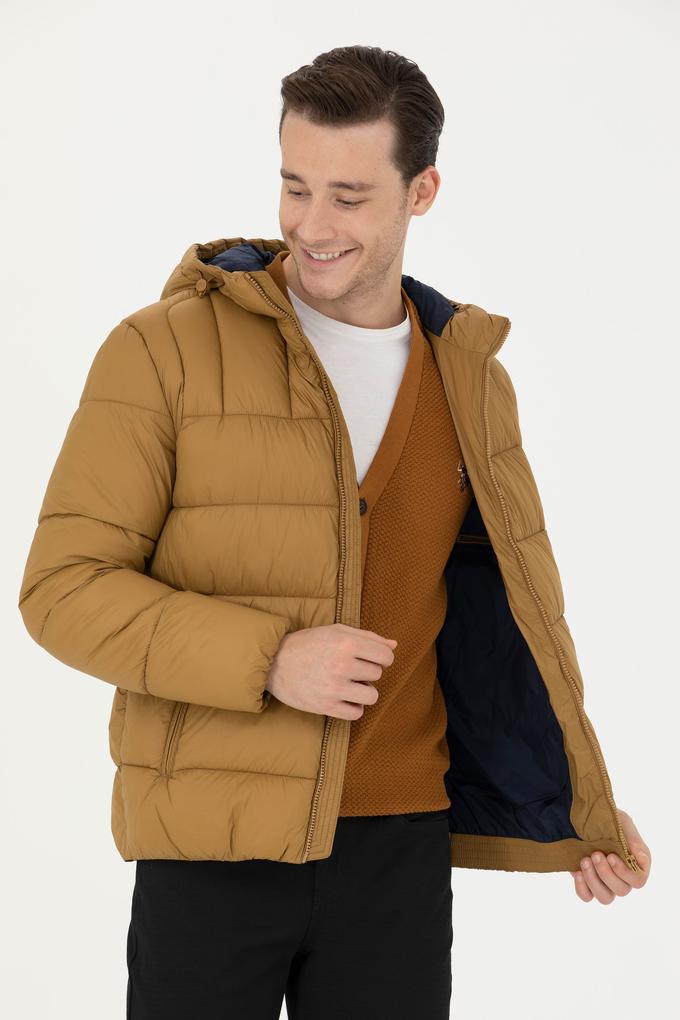 Erkek Açık Haki Mont