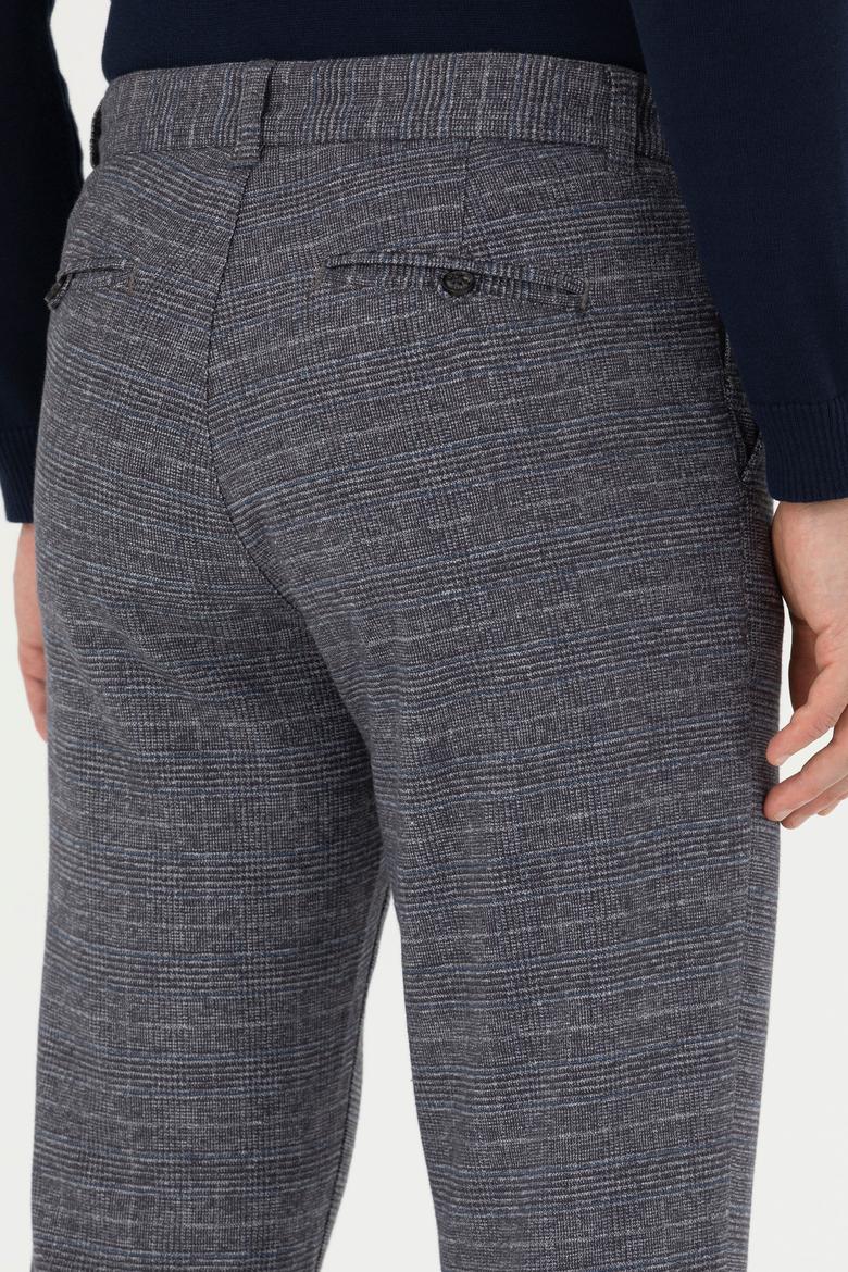 Erkek Lacivert Kanvas Pantolon - 50272269116