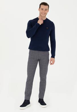 Erkek Lacivert Kazak - 50271000002