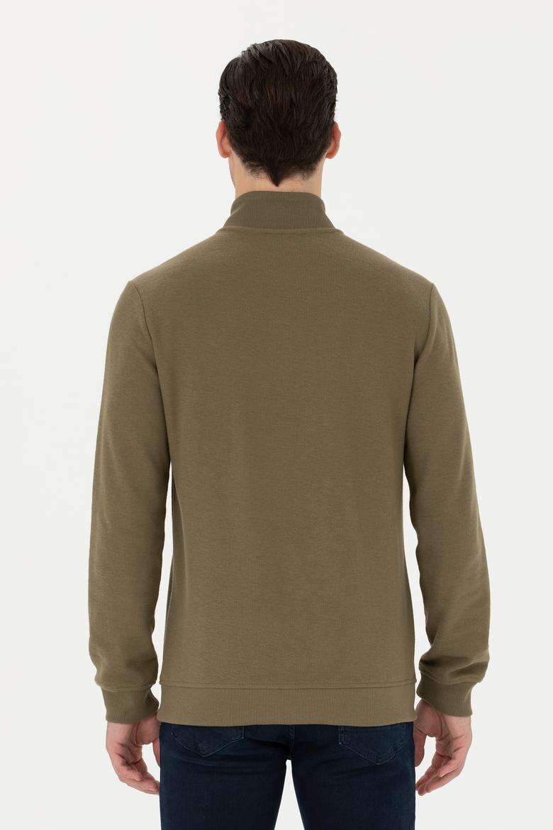 Erkek Haki Sweatshirt - 50270850001