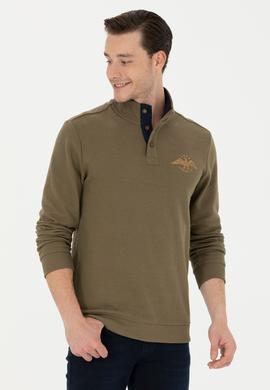 Erkek Haki Sweatshirt - 50270850001