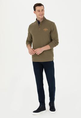 Erkek Haki Sweatshirt - 50270850001