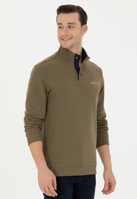 Erkek Haki Sweatshirt - 50270850001
