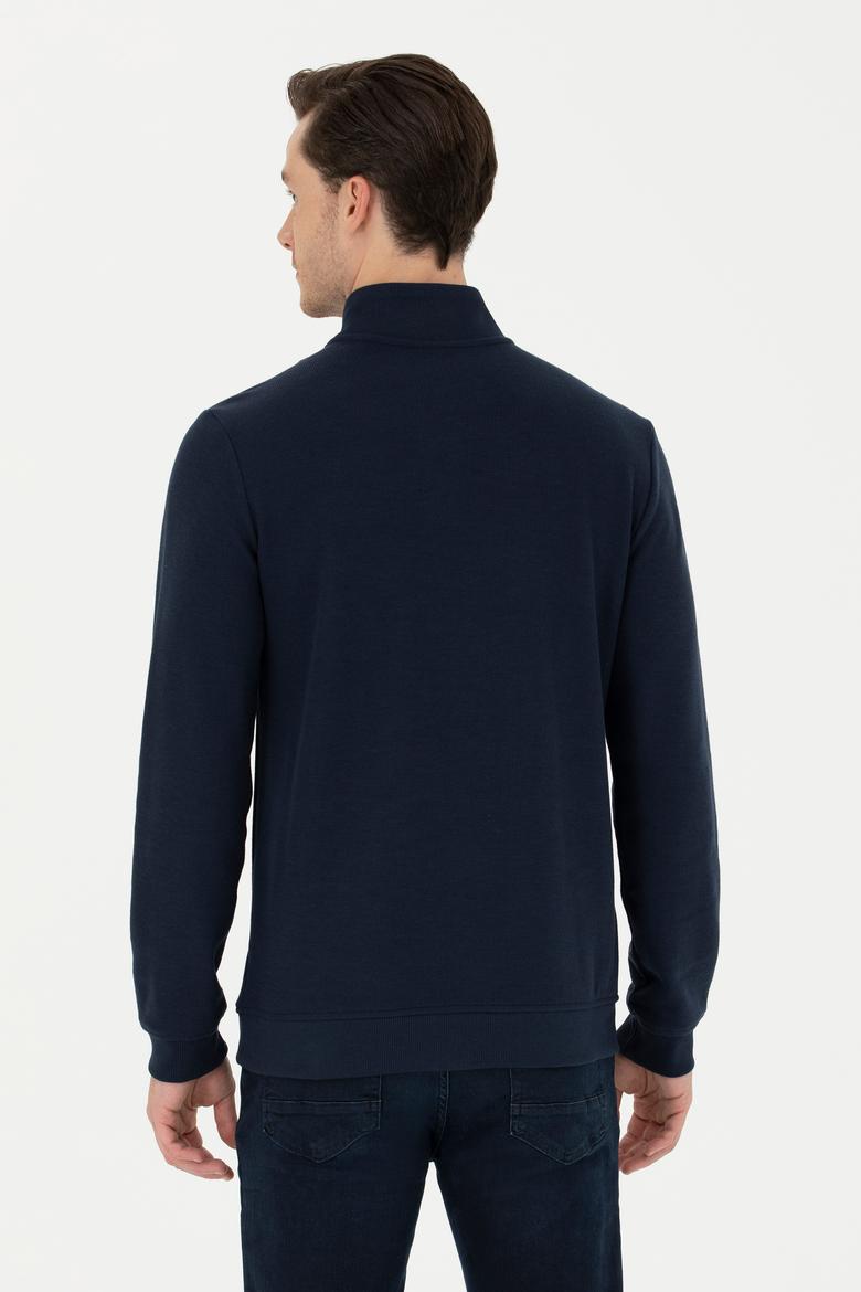 Erkek Lacivert Sweatshirt - 50270850011