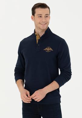 Erkek Lacivert Sweatshirt - 50270850011