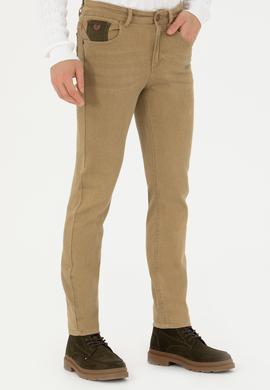 Erkek Haki Jean Pantolon - 50272582038
