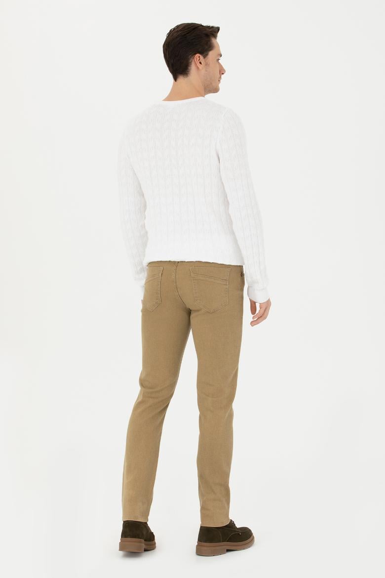 Erkek Haki Jean Pantolon - 50272582038