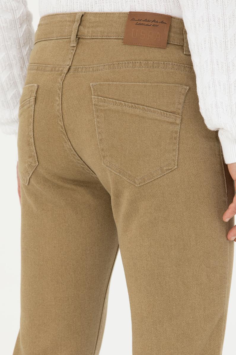 Erkek Haki Jean Pantolon