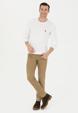 Erkek Haki Jean Pantolon - 50272582038
