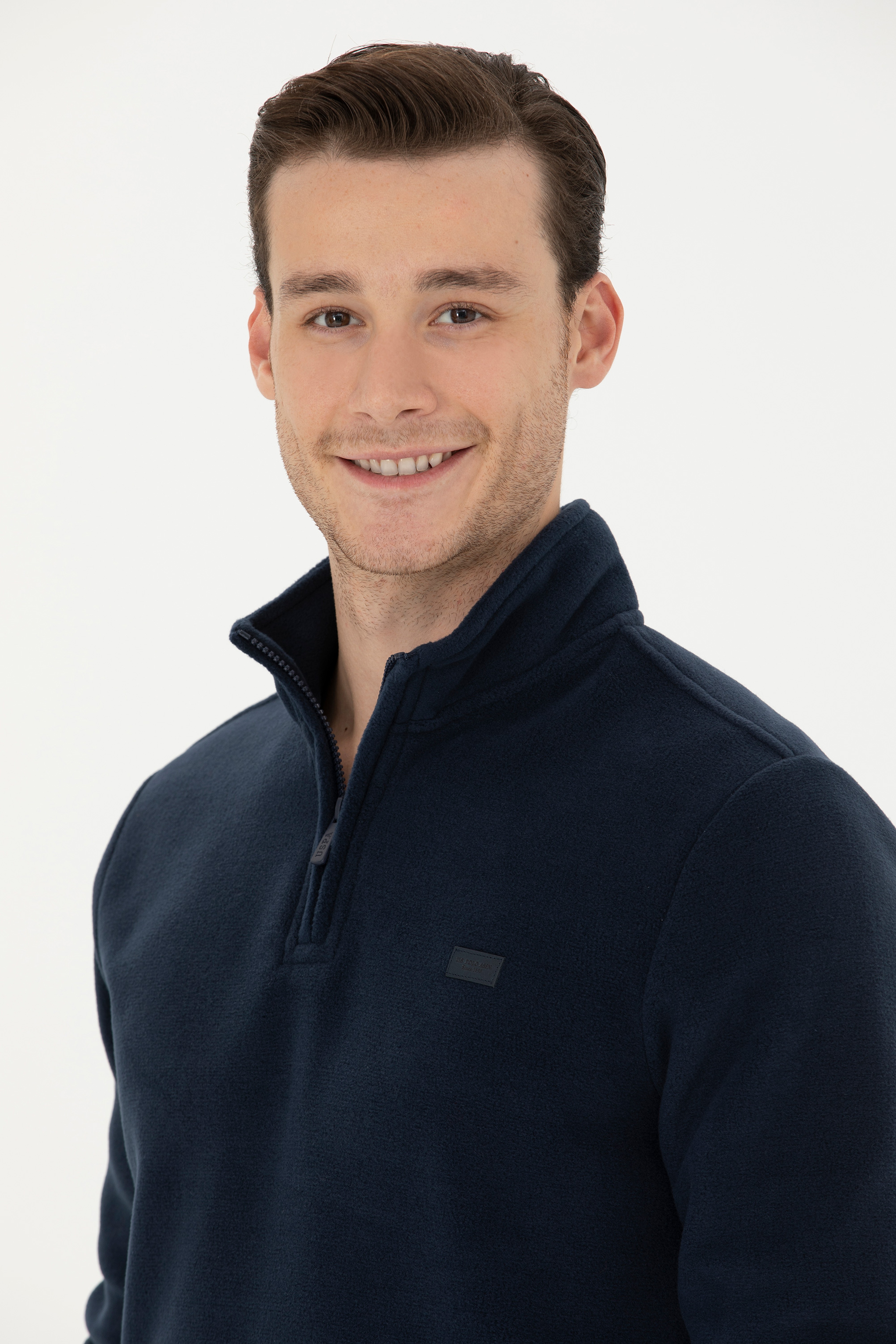 Erkek Lacivert Sweatshirt - Image 2