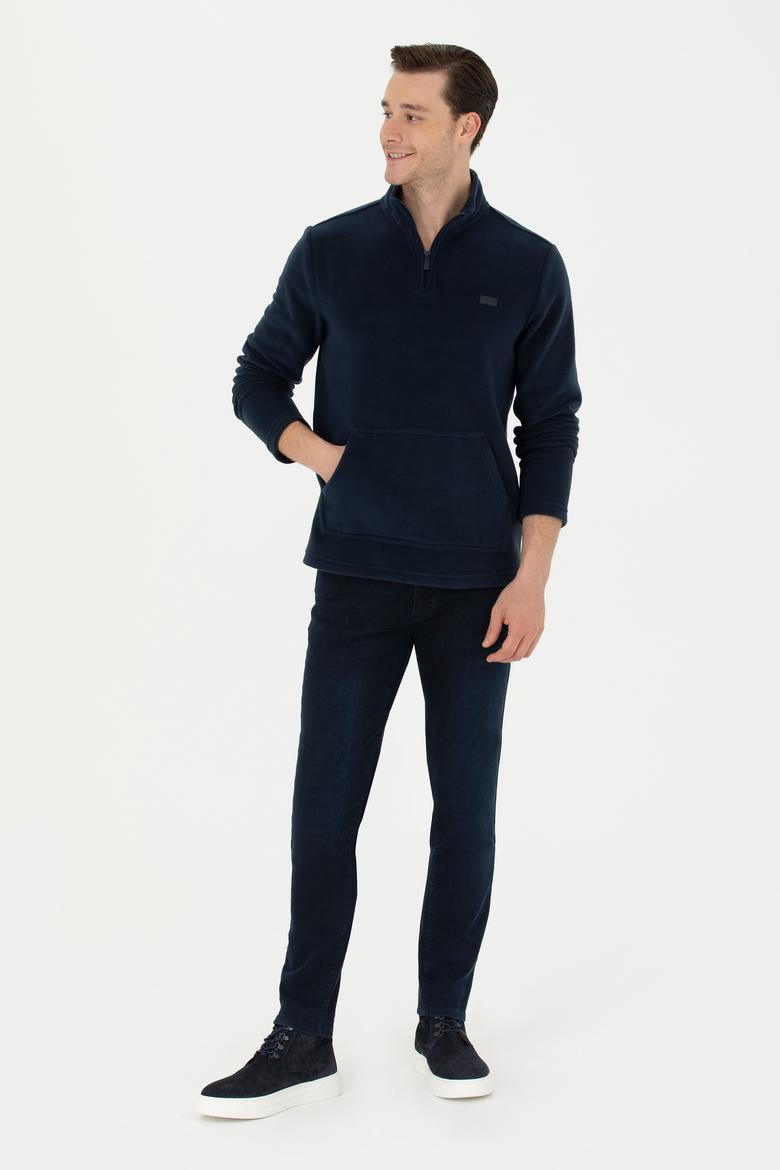 Erkek Lacivert Sweatshirt - 50277957001