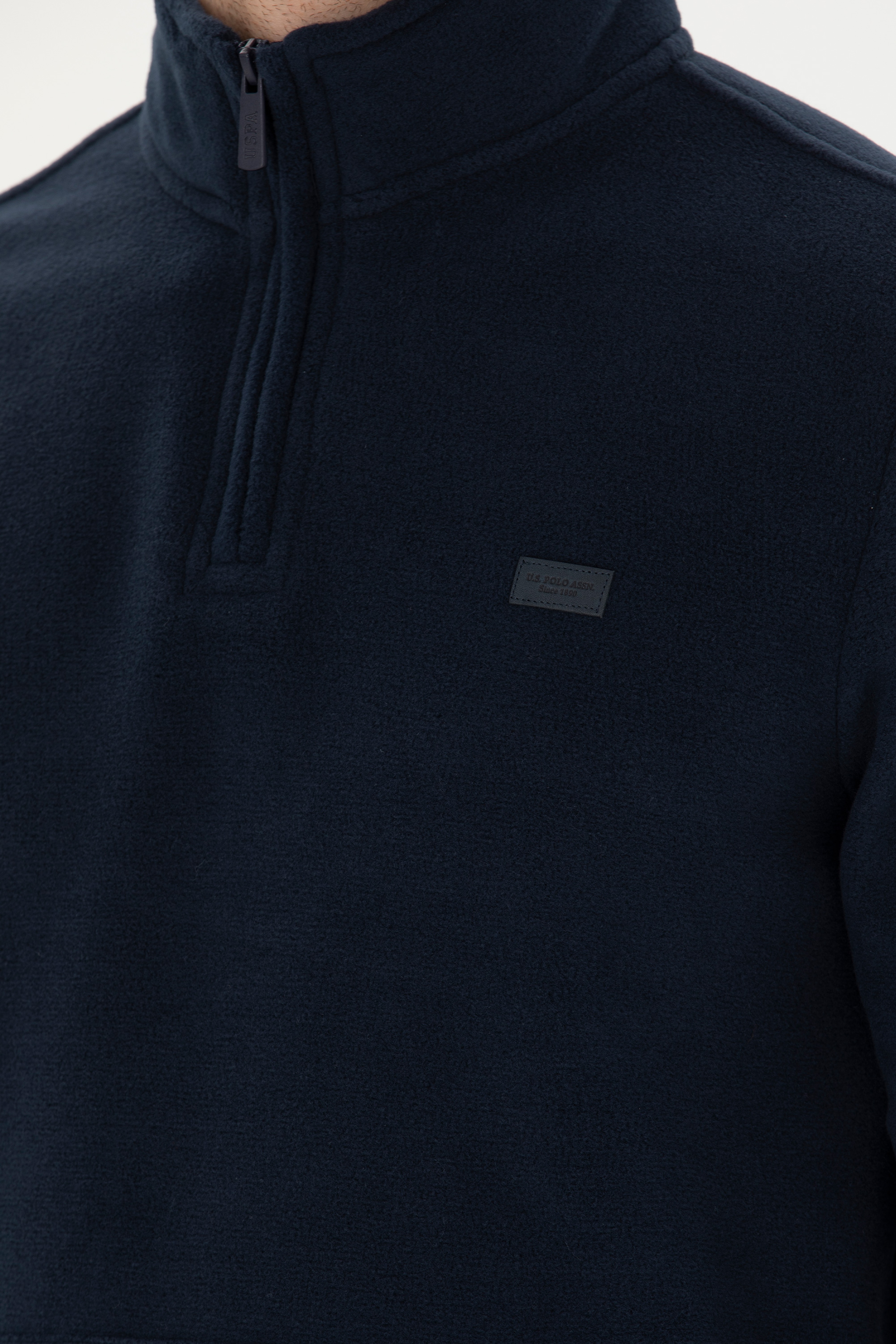 Erkek Lacivert Sweatshirt - Image 7