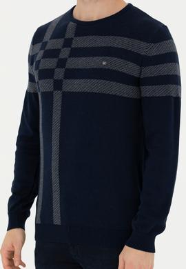 Erkek Lacivert Kazak - 50271010001