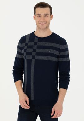 Erkek Lacivert Kazak - 50271010001