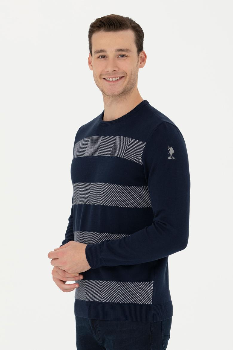 Erkek Lacivert Kazak