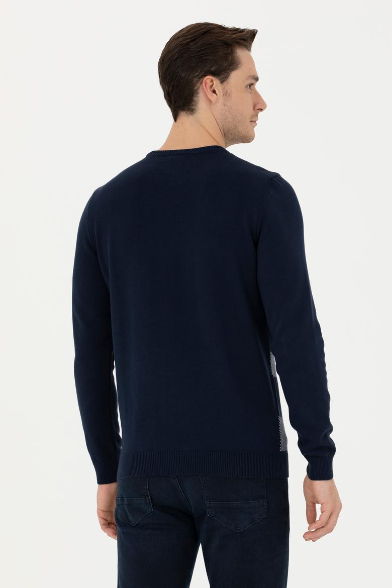 Erkek Lacivert Kazak - 50272113001