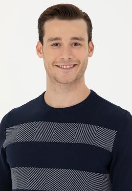 Erkek Lacivert Kazak - 50272113001