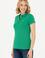 Kadın Yeşil Basic Polo Yaka Tişört