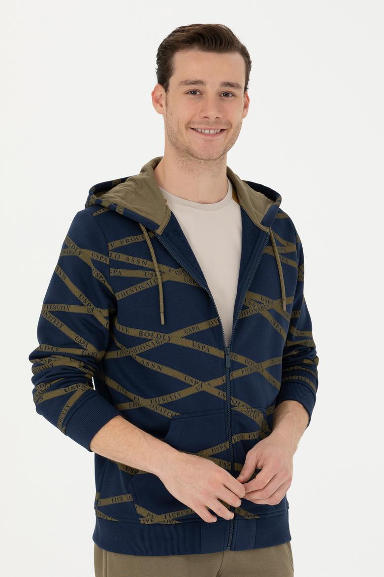 Erkek Lacivert Örme Hırka - 50270865001