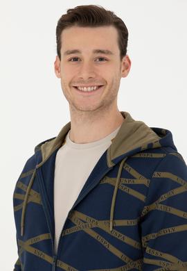 Erkek Lacivert Örme Hırka - 50270865001