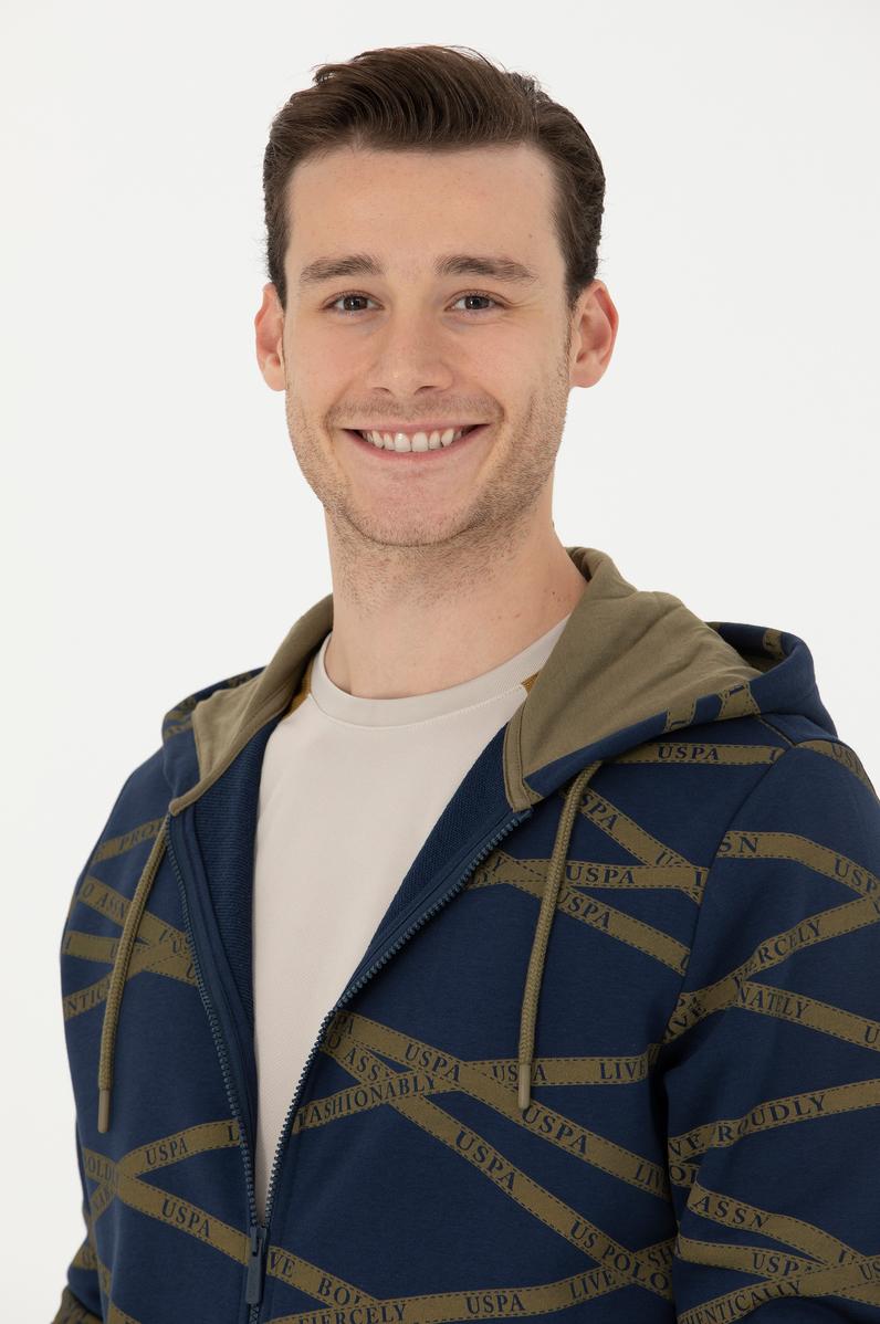 Erkek Lacivert Örme Hırka