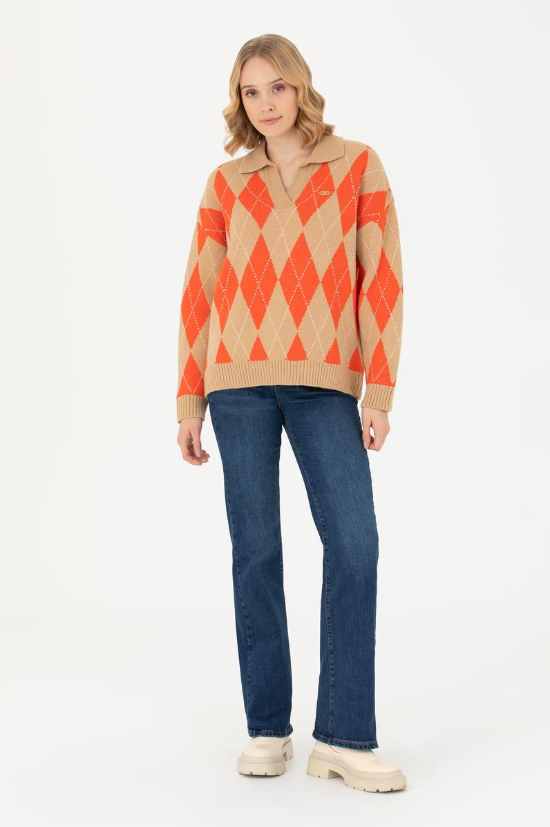 Kadın Koyu Mavi Jean Pantolon