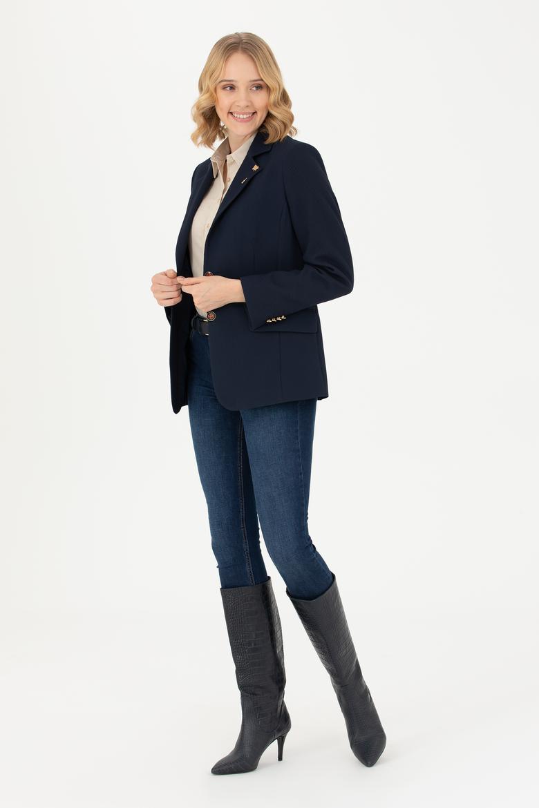 Kadın Lacivert Ceket - 50273342012