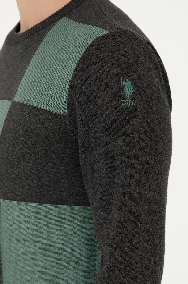 Erkek Antrasit Melanj Kazak