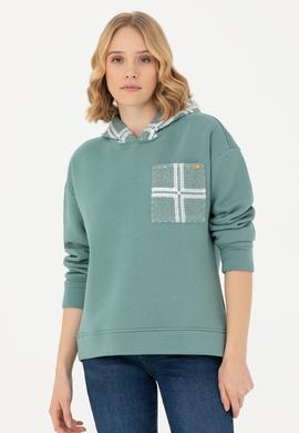 Kadın Mint Sweatshirt - 50272151012
