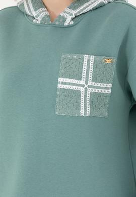 Kadın Mint Sweatshirt - 50272151012