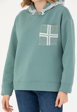 Kadın Mint Sweatshirt - 50272151012
