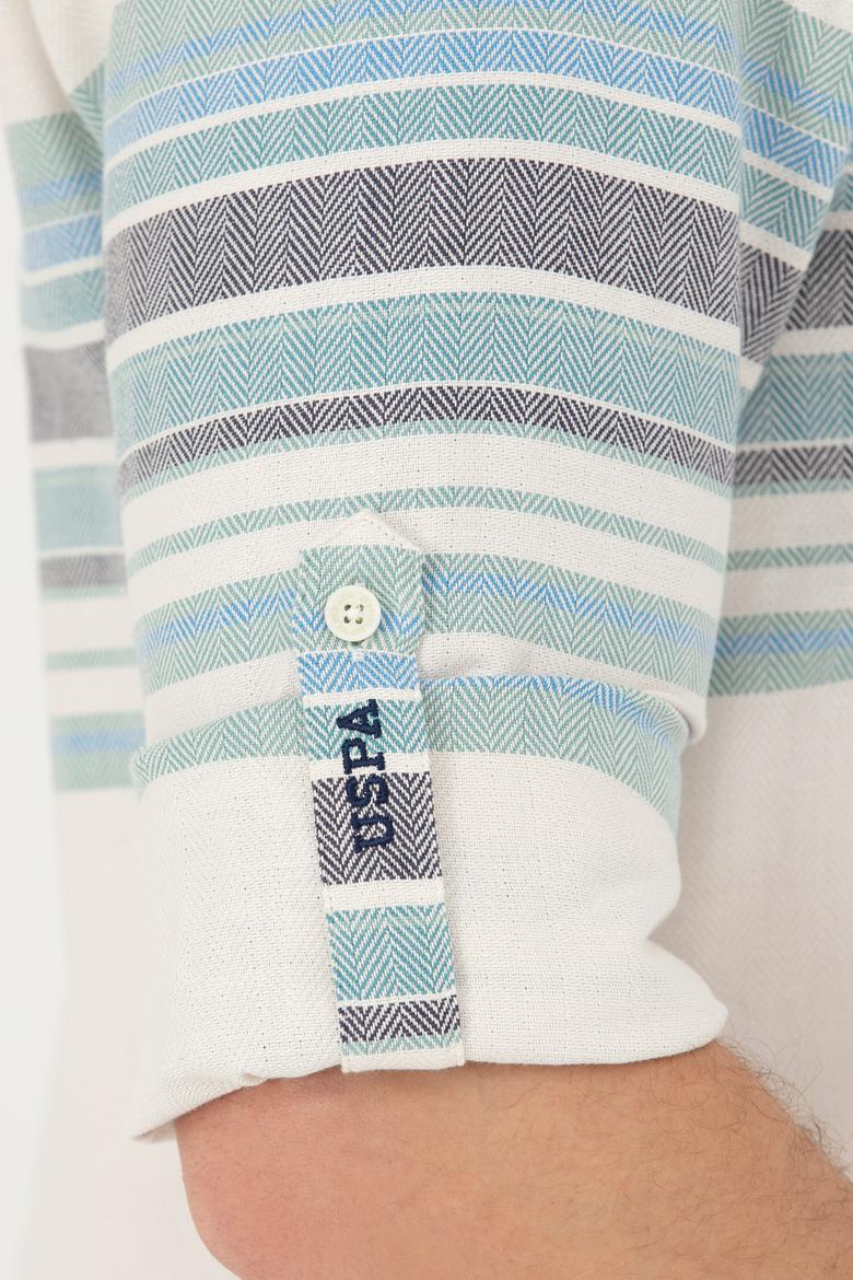 Erkek Taş Uzun Kollu Gömlek - 50272374028