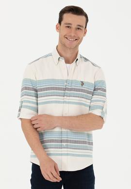 Erkek Taş Uzun Kollu Gömlek - 50272374028